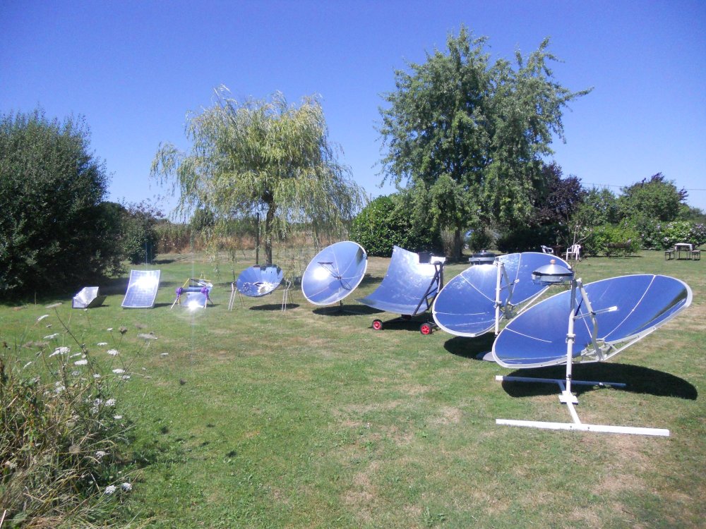 Les cuiseurs solaires à très haut rendement énergétique.